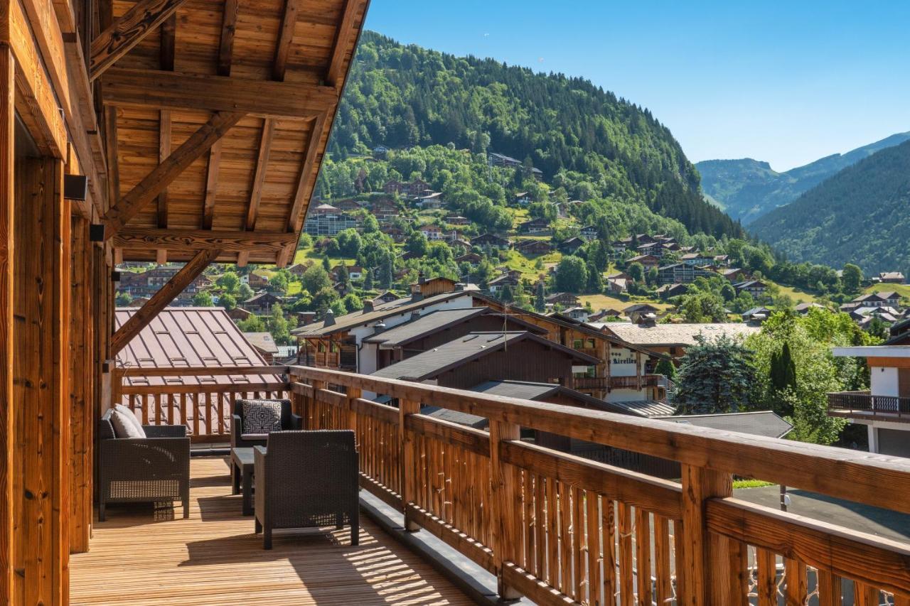 Colibri Penthouse Apartment Morzine Exterior foto